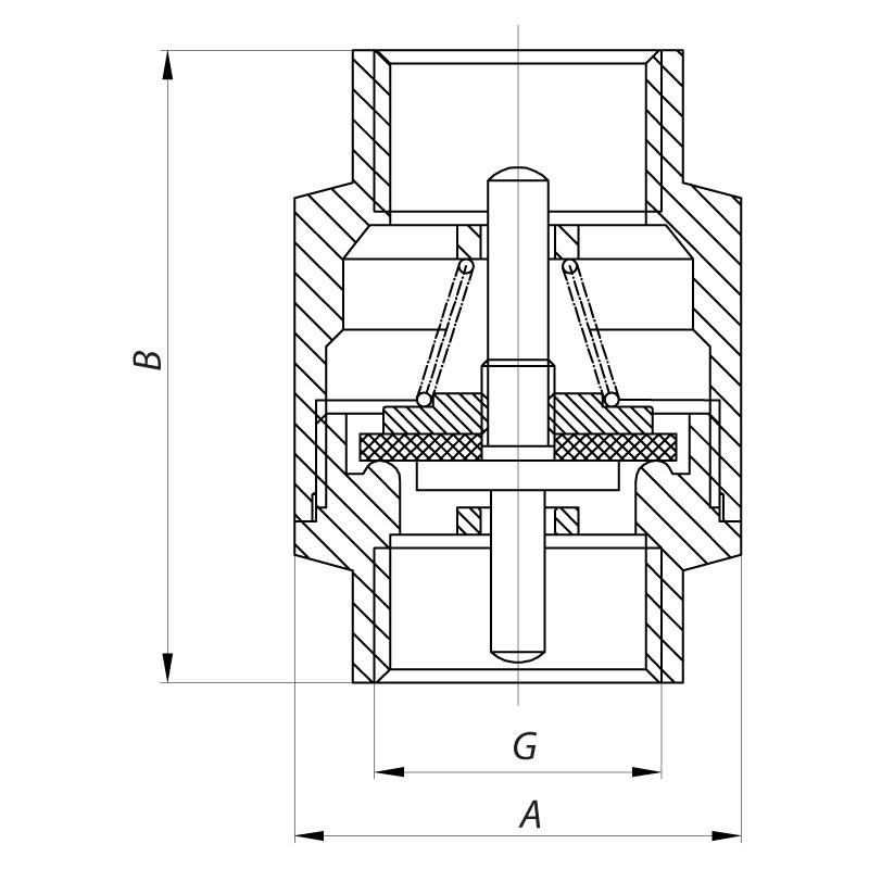 Кран кульовий KOER 1/2x1/2 - Зображення 2