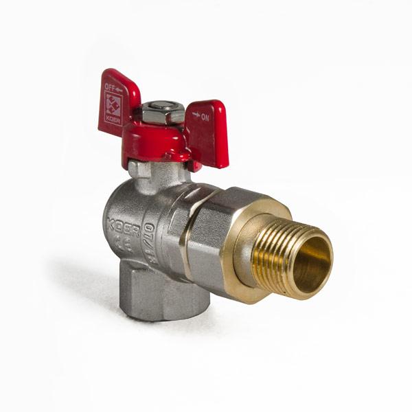 Кран з американкою 1/2" кутовий - Зображення 3
