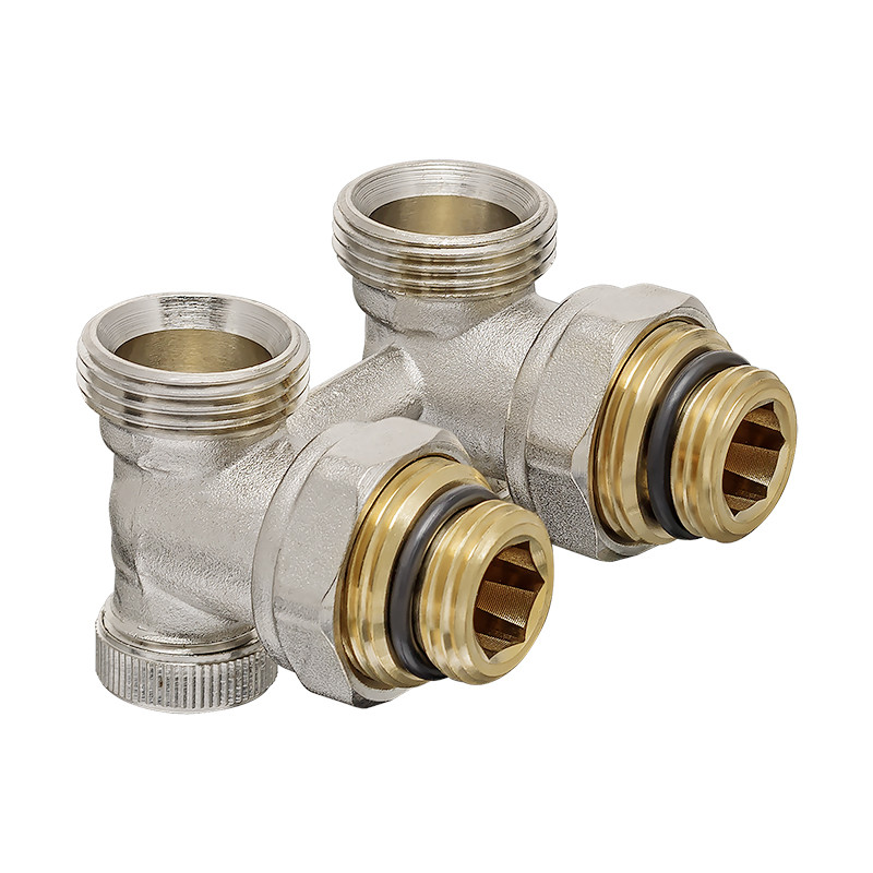 Комплект для нижньої підкл. радіатора KOER SET-21 - 1/2"x3/4" з термоголовкою ЗЗ - Зображення 5