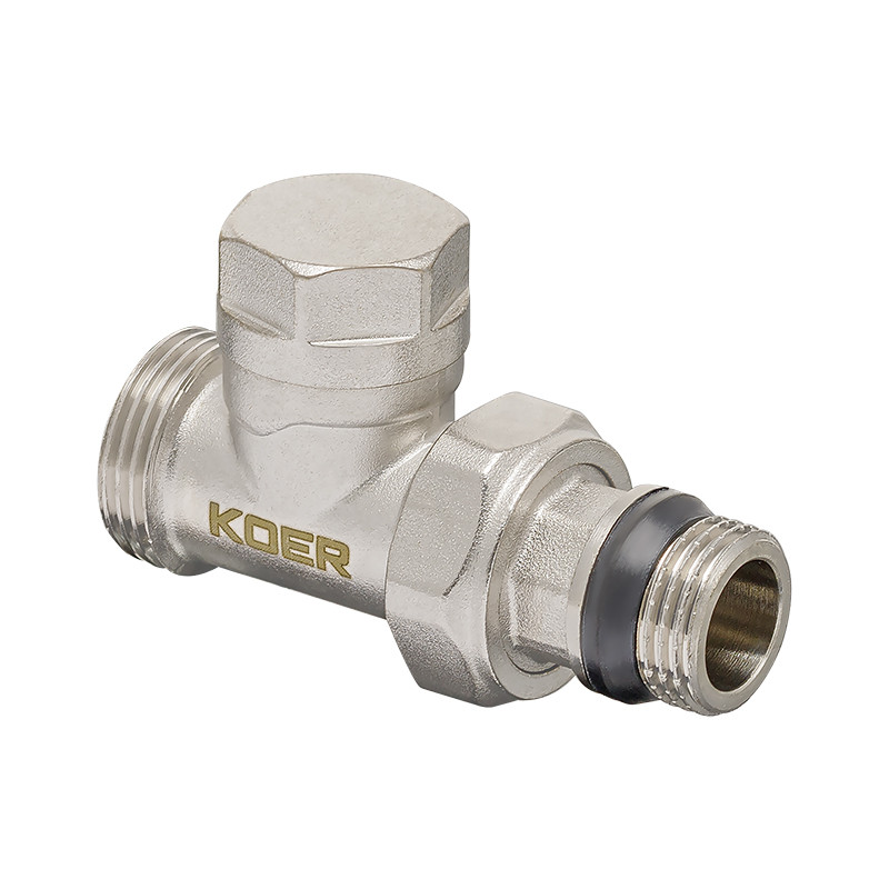Комплект для підключення радіатора KOER SET-15 - 1/2"x3/4" з термоголовкою ЗЗ - Зображення 4