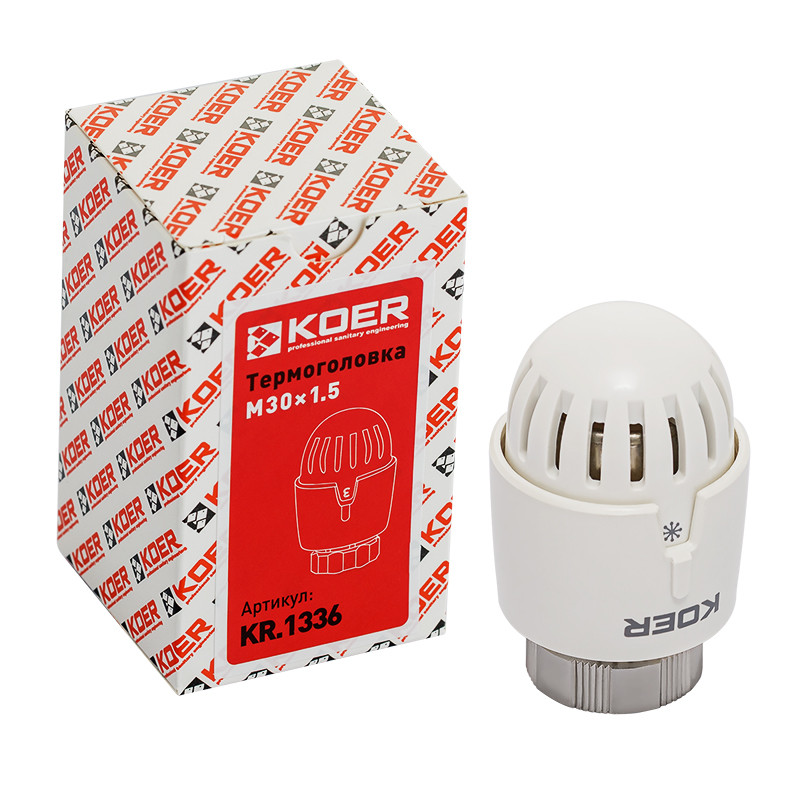 Термоголовка KOER KR.1336 - M30x1.5 - Зображення 2