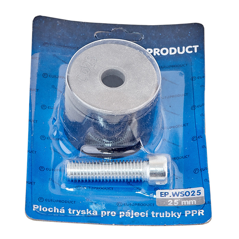 Насадка плоска для паяльника Europroduct EP.WS025 PPR труб 25mm - Зображення 2
