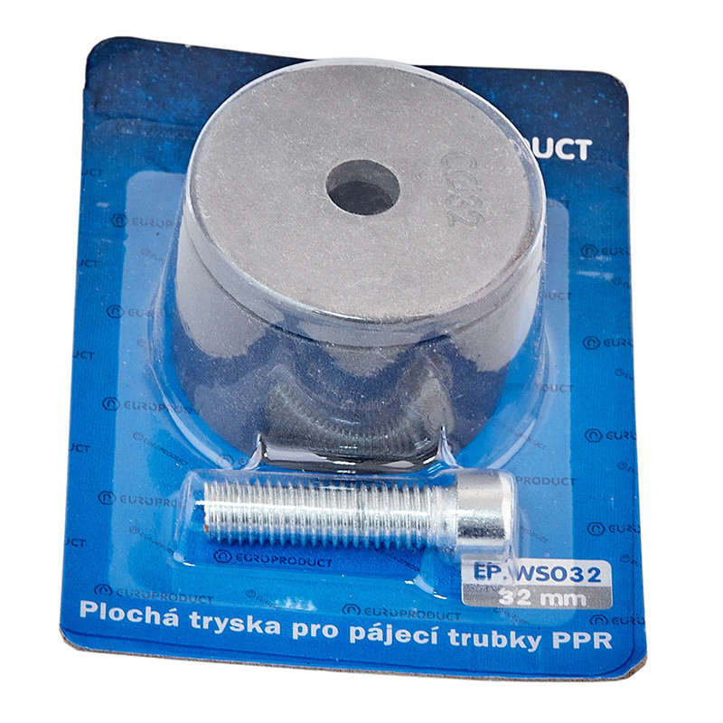 Насадка плоска для паяльника Europroduct EP.WS032 PPR труб 32mm - Зображення 2