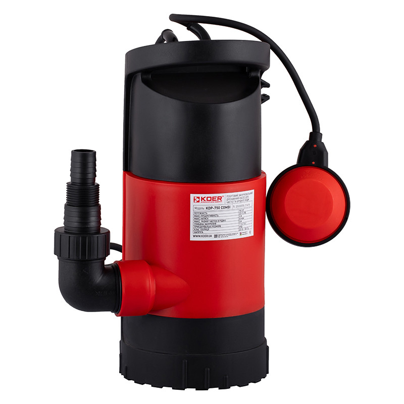 Дренажний насос KOER KDP-750 COMBI - Зображення 3