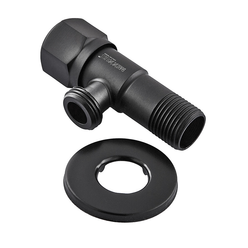 Кран для підключення сантехприладів Mixxus VAL-06-1/2x1/2 Black з нерж.ст.SUS304 - Зображення 2