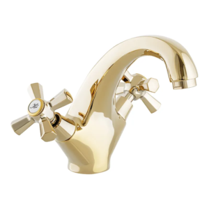 Змішувач для умивальника Mixxus Premium Retro Gold-161