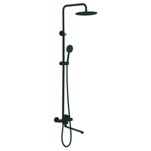 Душова колона із змішувачем Zerix DAX-006-J-35cm Black