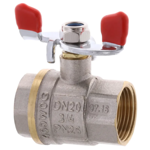 Кран кульовий Waterpro 3/4" ГГМ