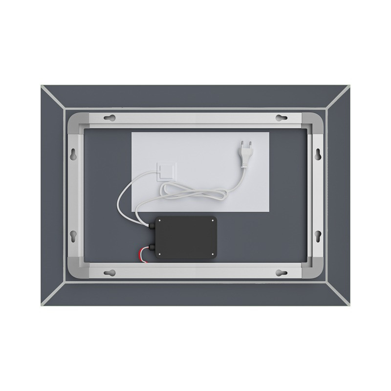Дзеркало Mixxus Premium CUBIC MR14-80x60-Reverse з Led Touch, Anti-fog, димером, регулятором яскравості - Зображення 10