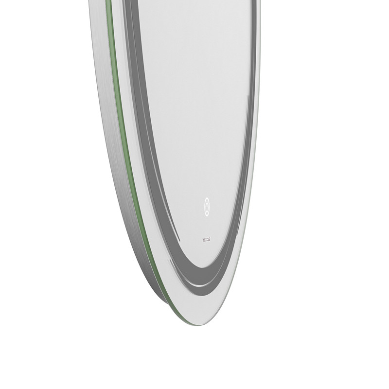 Дзеркало Mixxus Premium WAVE MV04-60x80 з Led Touch, Anti-fog, димером - Зображення 7