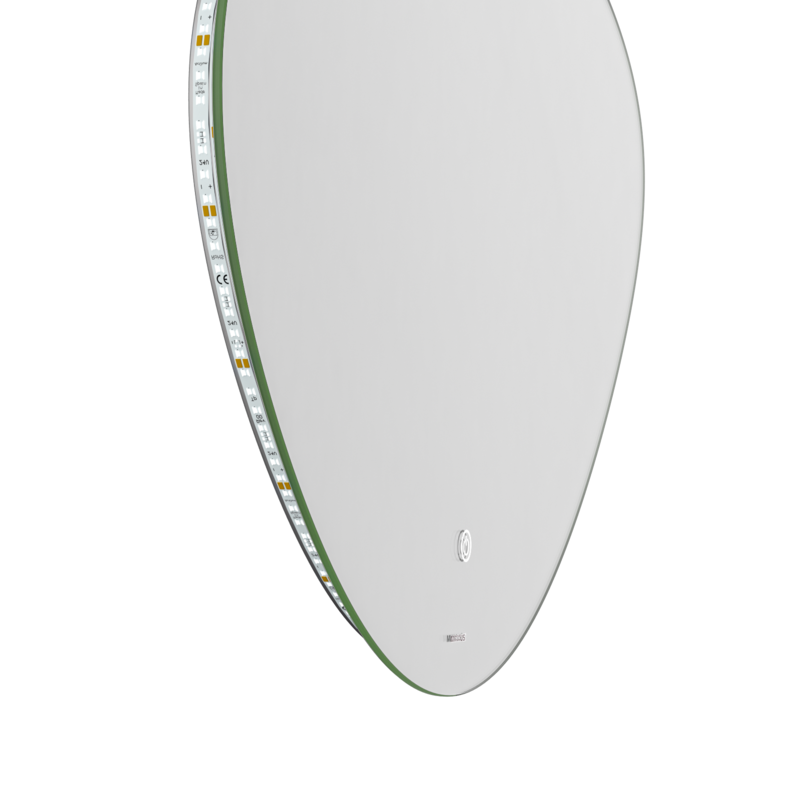 Дзеркало Mixxus Premium DIVERSE MA01-90x60-Reverse з Led Touch, Anti-fog, димером - Зображення 9