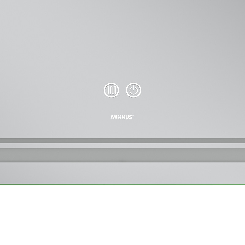 Дзеркало Mixxus Premium QUADRO MR20-120x80 з Led Touch, Anti-fog, димером, регулятором яскравості, лінзою - Зображення 8