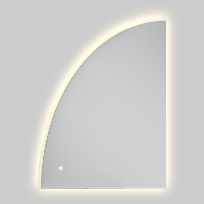 Дзеркало Mixxus Premium TOPPER MS02-75x100 з Led Touch, Anti-fog, димером - Зображення 9