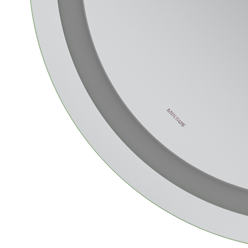 Дзеркало Mixxus Premium ELLIPSE MV05-80x70-Reverse з Led Touch, Anti-fog, димером - Зображення 2