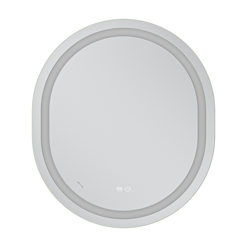 Дзеркало Mixxus Premium ELLIPSE MV05-80x70-Reverse з Led Touch, Anti-fog, димером - Зображення 7
