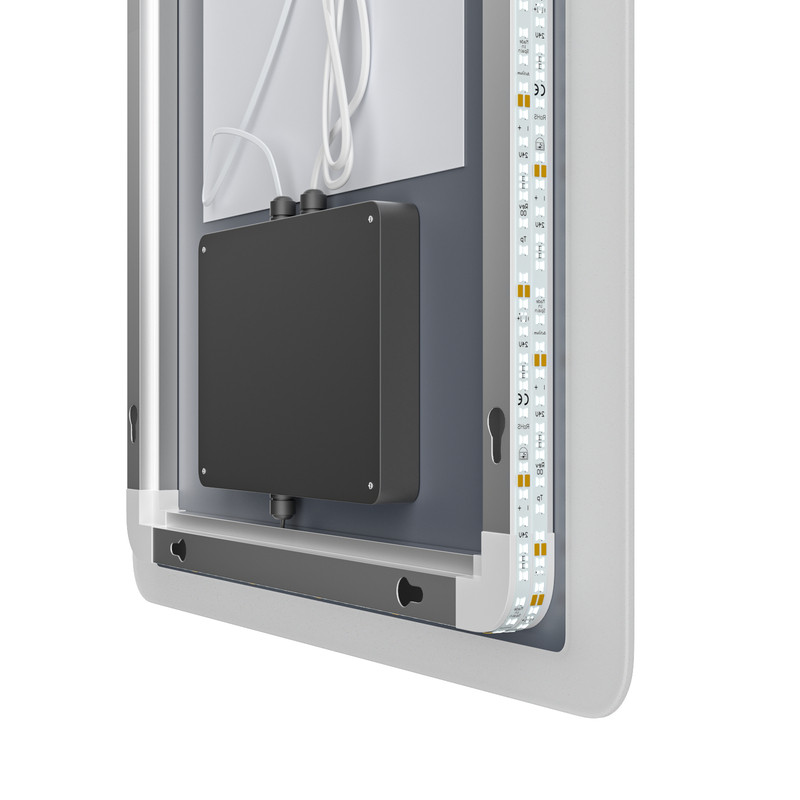 Дзеркало Mixxus Premium OLIVARY MR19-80x60-Reverse з Led Touch, Anti-fog, димером - Зображення 6