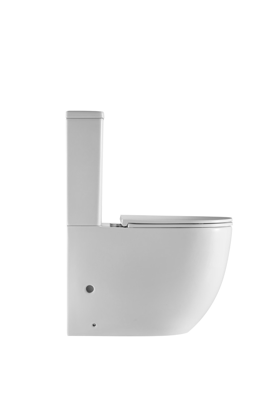 Унітаз-компакт Mixxus Premium Ellipse-0401-T1 630x390x840mm, система змиву TORNADO 1.0 - Зображення 4