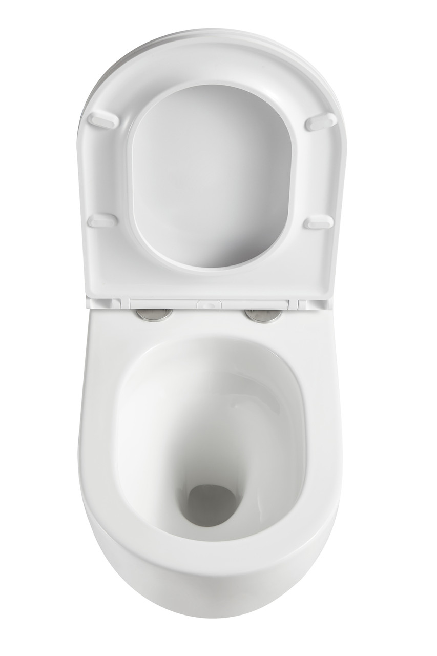 Унітаз підвісний Mixxus Premium Ellipse-0303-T3 520x365x360mm, система змиву Tornado 3.0 - Зображення 10