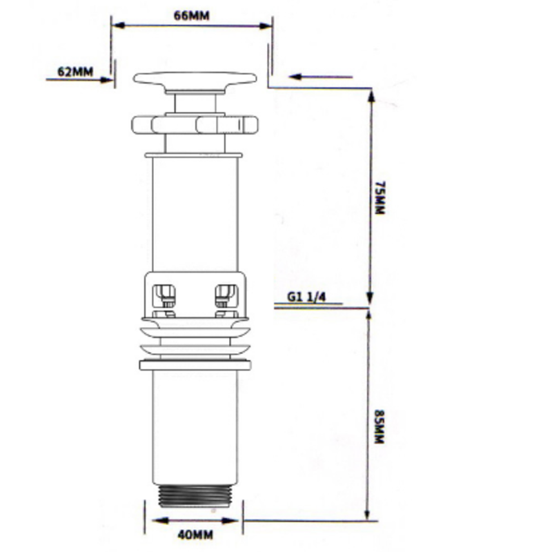 Раковина накладна Mixxus Premium STYLE-0202 600х350х140mm з донним клапаном та отвором під змішувач - Зображення 7