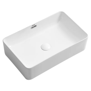 Раковина накладна Mixxus Premium QUADRO-0209 600х370х140mm з переливом