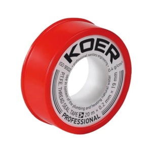 ФУМ стрічка для води KOER STP-01 PRO 20M * 0.2mm * 19mm