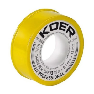 ФУМ стрічка для газу KOER ST-02 15M * 0.1mm * 12mm