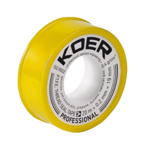 ФУМ стрічка для газу KOER STP-02 PRO 20M * 0.2mm * 19mm