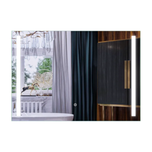 Дзеркало Mixxus Premium LINES MR18-100x70-Reverse з Led Touch, Anti-fog, димером, регулятором яскравості