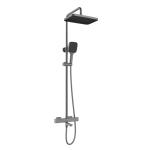 Душова колона Mixxus Premium VIRGO 009-J GRAPHITE з термостатичним змішувачем,3 функції