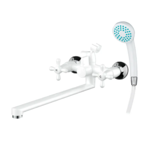 Змішувач для ванної Plamix Sirius-140 White