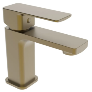 Змішувач для умивальника Haiba Kubus 001 BRUSHED GOLD