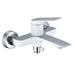 Змішувач для ванни Mixxus Premium DERBY 009 WHITE-CHROME