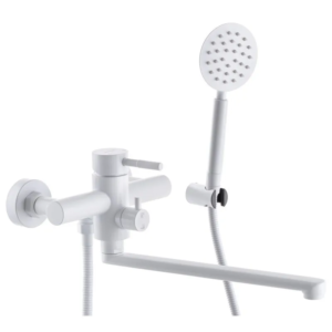 Змішувач для ванни Mixxus SUS-006 White з нерж. стали SUS304