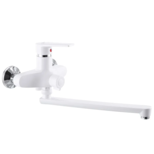 Змішувач для ванни Plamix Oscar-006 Euro Білий