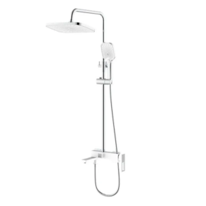 Душова колона Mixxus Premium WALTER 009-J WHITE-CHROME зі змішувачем