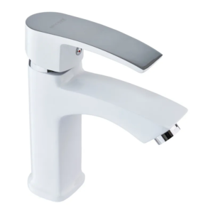 Змішувач для умивальника Mixxus Magnum 001 White-Chrome