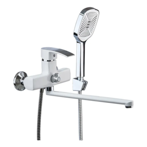 Змішувач для ванни Mixxus Magnum 006 White-Chrome