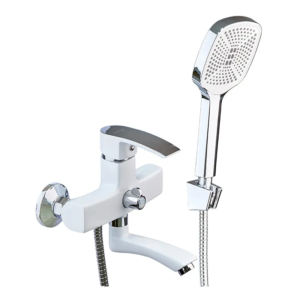 Змішувач для ванни Mixxus Magnum 009 White-Chrome