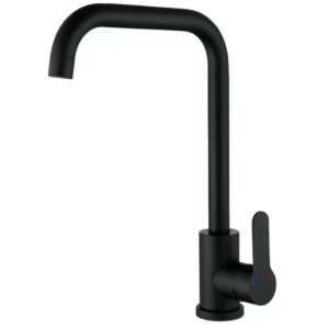 Змішувач для кухні Zerix DAX-011-G Black з нерж. сталі SUS304