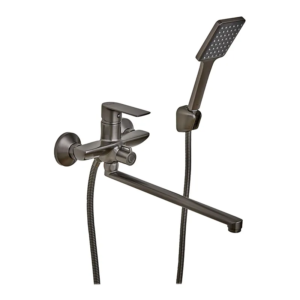Змішувач для ванної Haiba Alex 006 Euro Graphite