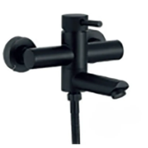 Змішувач для ванни MIXXUS SUS-009 BLACK з нерж. сталі SUS304