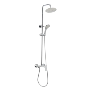 Душова колона зі змішувачем Mixxus Premium SOFIA White/Chr-009-J