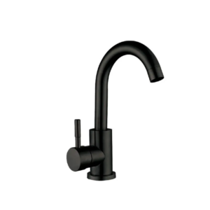 Змішувач для умивальника Champion SUS-011-B Black з нерж. сталі SUS304