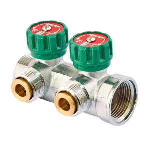 Колектор з адаптером KOER KR.1127-2 - 1"x2 - 3/4 Ways