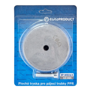 Насадка плоска для паяльника Europroduct EP.WS063 PPR труб 63mm