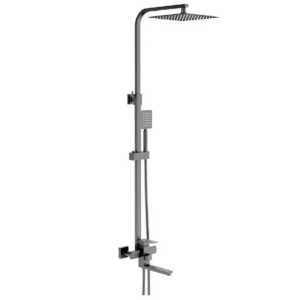 Душова колона із змішувачем MIXXUS KUB-007-J GRAPHITE із нерж. сталі SUS304