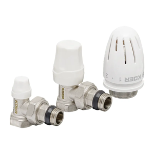 Комплект для підключення радіатора KOER SET-11 - 1/2"x1/2" з термоголовкою ВЗ