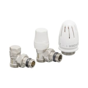 Комплект для підключення радіатора KOER SET-14 - 1/2"x3/4" з термоголовкою ЗЗ