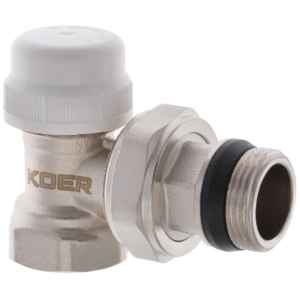 Кран термостатичний кутовий 3/4" KOER KR.921-GI