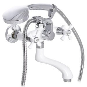 Змішувач для ванни Mixxus Omega 142 White